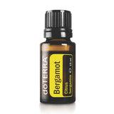 doterra Bergamotte aetherisches Oel 15ml Flasche weisser Hintergrund | doTERRA