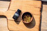 dōTERRA CP+ Softgels Holzbrett mit Schüssel goldene Kapseln | Zellschutz Nahrungsergänzung doTERRA