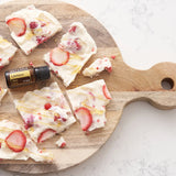 dōTERRA Ätherisches Zitronenöl Rezept mit Joghurt und Erdbeeren für Wohlbefinden | doTERRA