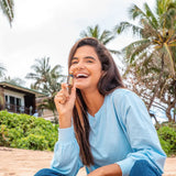 dōTERRA Ätherisches Zitronenöl am Strand für Wohlbefinden | doTERRA