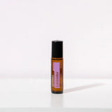 dōTERRA Lavendel Touch Roll-On 10ml – Flasche allein vor weißem minimalistischem Hintergrund | doTERRA