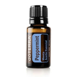 doterra Pfefferminze aetherisches Oel 15ml Flasche weisser Hintergrund | doTERRA