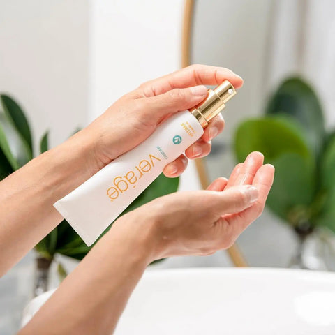 dōTERRA Verage Reiniger 60ml – Flasche auf hellem Marmorhintergrund | doTERRA